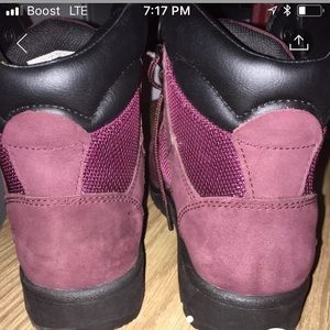 Burgundy timberlands